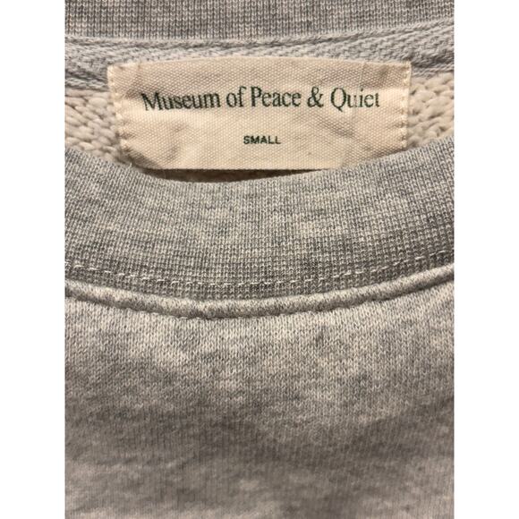 Museum of Piece & Quiet P.e. Crew Neck Sweatshirt Size S Long Sleeves Cotton - Picture 5 of 6
